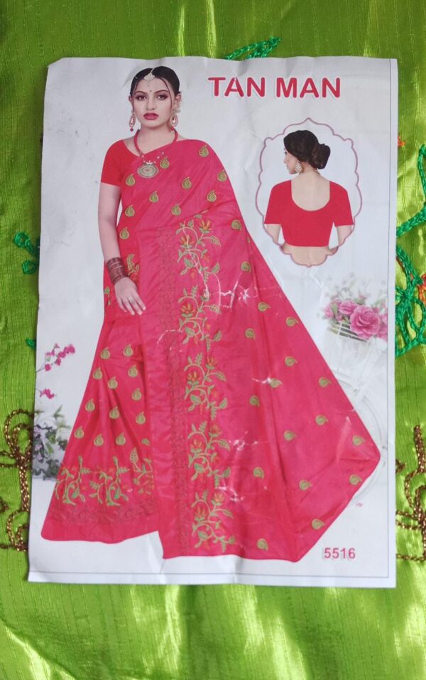 Embroidery sarees wholesale