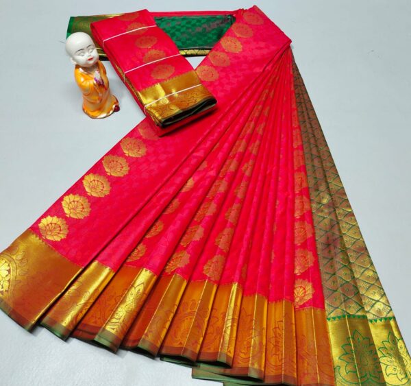 Elampillai soft silk saree - Native Things