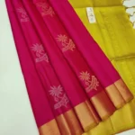 tissue-silk-sarees-dark-pink