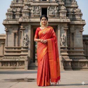 Kanchipuram Semi Silk Sarees